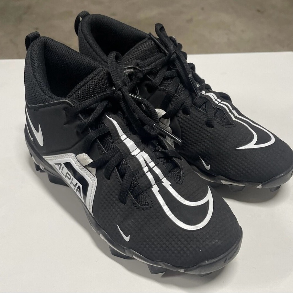 Nike Alpha Men's Black and White Athletic Shoes
